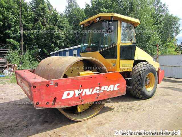 Грунтовый каток Dynapac 512, 6321 м/ч, 16 т