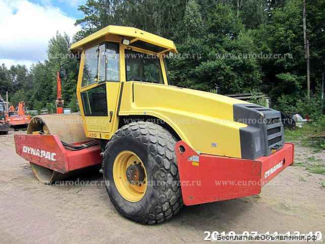 Грунтовый каток Dynapac 512, 6321 м/ч, 16 т