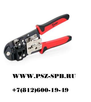 Кримпер с 2 встроенными модулями RJ-45, RJ-12, RJ-11- JT-02