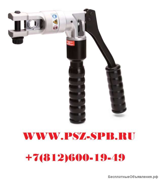 Пресс гидравлический ручной, выполненный из высокопрочных алюминиевых сплавов с механизмом АСД