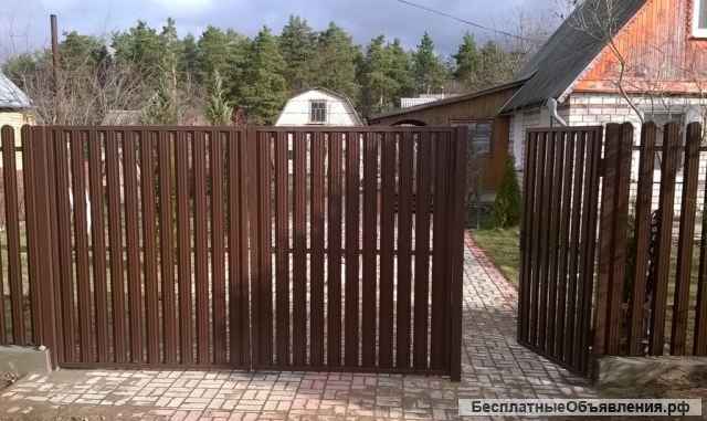 Фасад. Кровля. Коммуникации, отделка. Забор