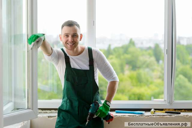 Ремонт пластиковых окон, регулировка, замена уплотнителя на окнах