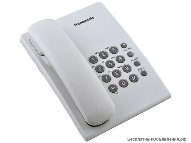 Проводной телефон Panasonic KX-TS2365 (белый)