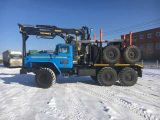 Заводские лесовозы Урал 2019 турбированный дизельный двигатель Топливная Россия