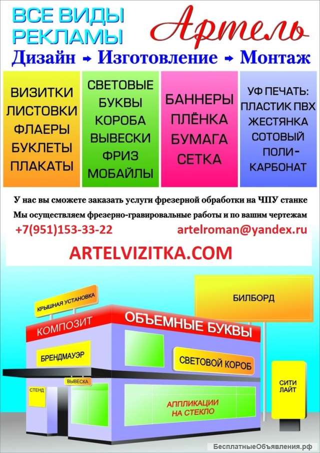 Рекламное агентство АРТЕЛЬ