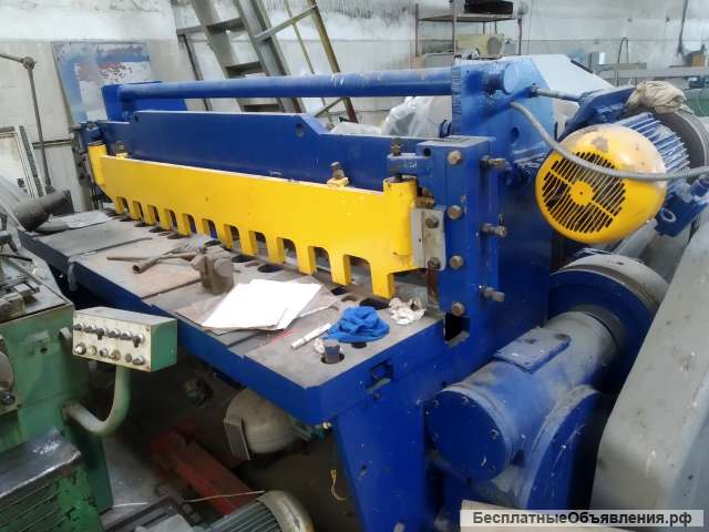 Гильотина пневматическая 6х2000