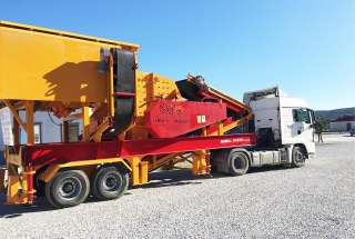 Мобильная Третичный Дробилка (для песка) gmtk 650