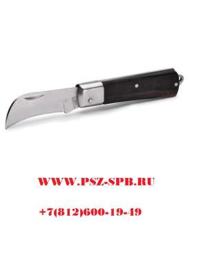 Нож монтерский складной с изогнутым лезвием - НМ-02
