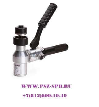 Пресс гидравлический ручной угловой алюминиевый для пробивки отверстий в стальных листах