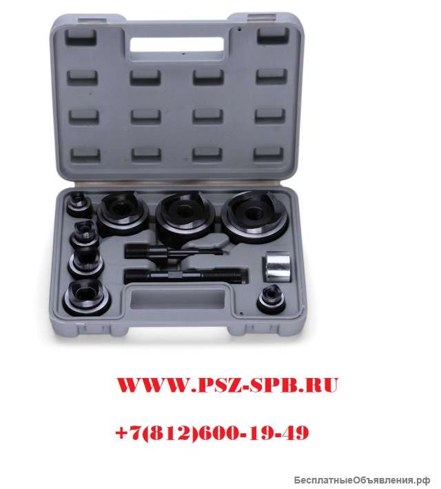 Набор матриц для пробивки отверстий для монтажа кабельных вводов PG