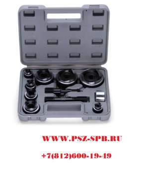 Набор матриц для пробивки отверстий для монтажа кабельных вводов PG