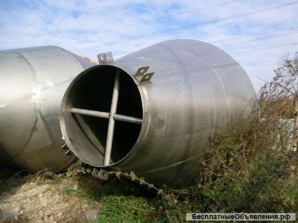 Емкость нержавеющая (Силос), объем 40