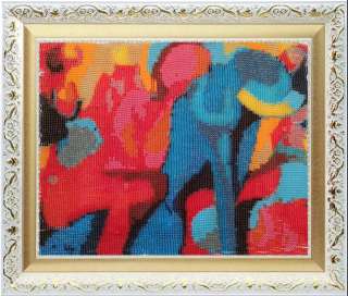 Станок для создания картин и штор из бисера