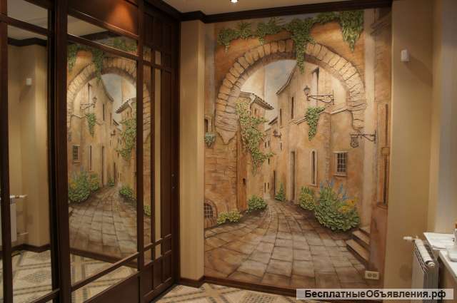 Художественная роспись стен