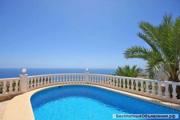 Недвижимость Коста-Бланка - вилла в Испании с видом на море