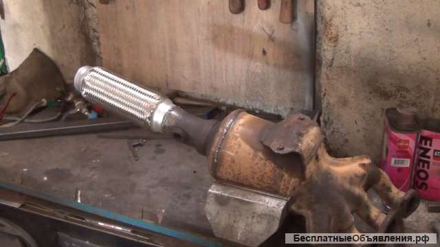 Удаление катализатора, ремонт глушителя