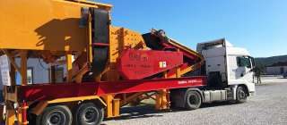 Мобильный Вторичный Роторная дробилка dmk02 +905305794509