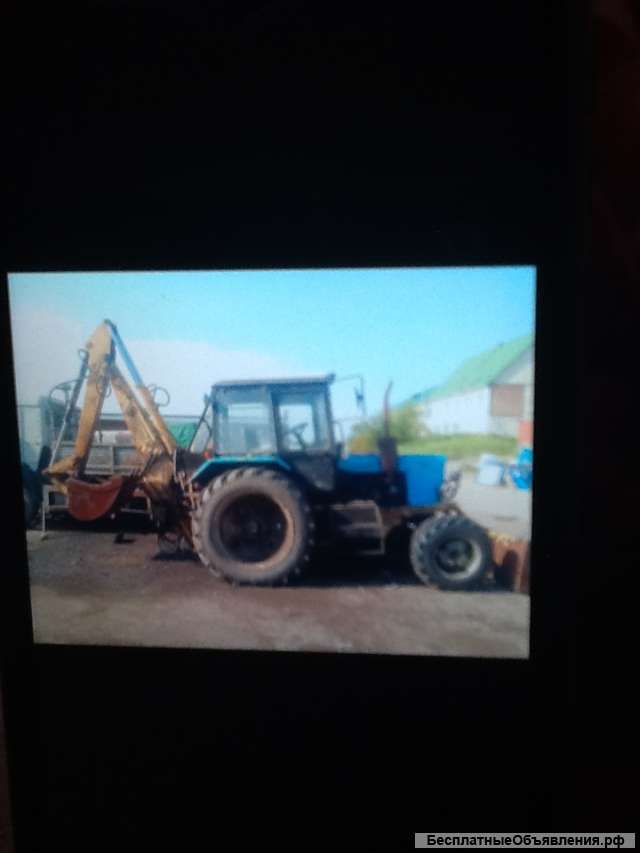 Услуги трактора-бары и экскаватора-петушка