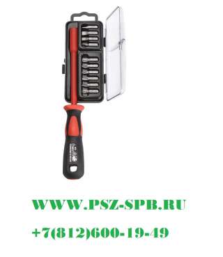 Диэлектрическая отвертка со сменными битами-НИО-5510