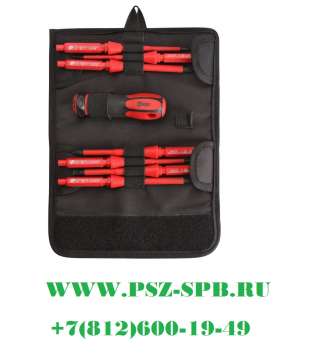 Набор диэлектрических отверток, 7 штук - НИО-1107