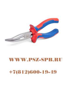 Длинногубцы изогнутые 160 мм слесарно-монтажные серии МАСТЕР