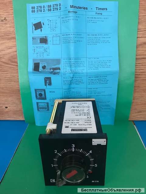 Реле времени 88 278 Crouzet