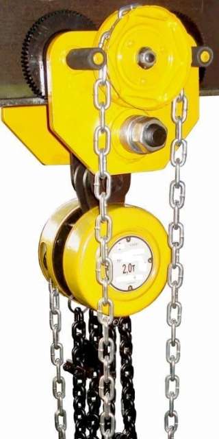 Тали ручные, цепные, червячные