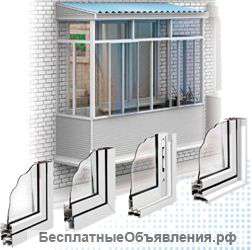 Остекление, окна пвх, отделка, крыши, вынос