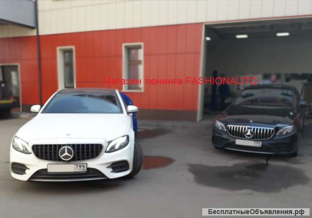 Mercedes e 213 решетка радиатора gtr