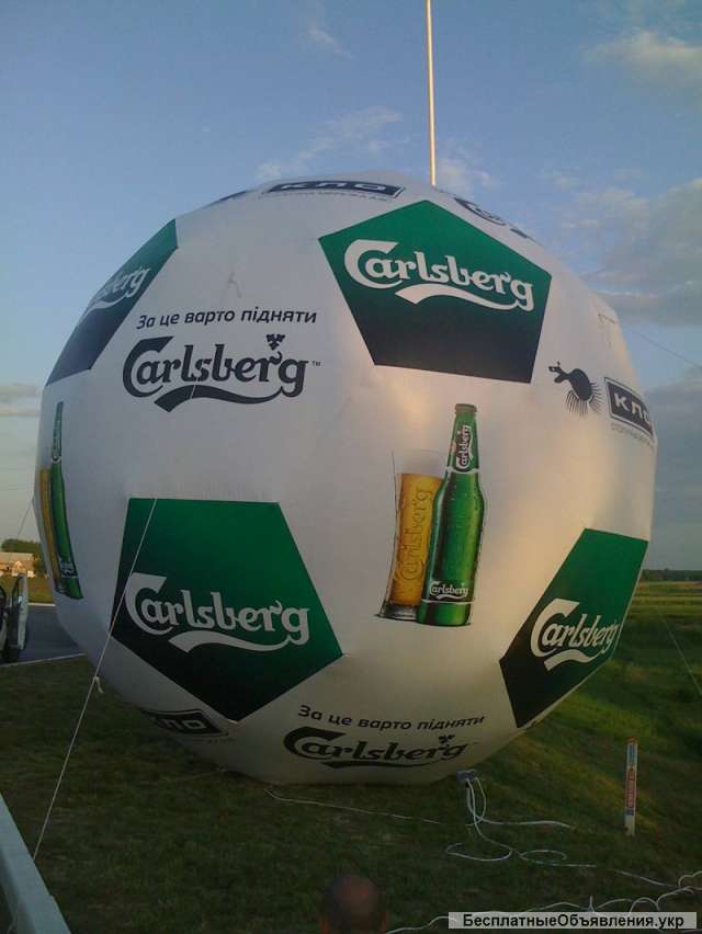 Надувные рекламные шары и сферы Advertising inflatable balls and sphere