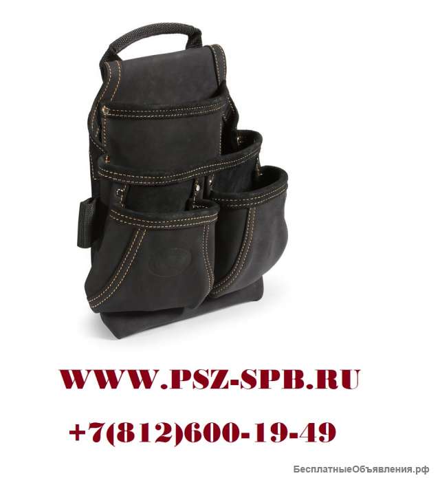 Сумка кожаная поясная без ремня, с 4 отделениями, премиум-серия «DEAD BULL»