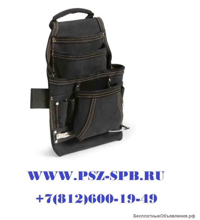 Сумка кожаная поясная без ремня, с 4 отделениями, премиум-серия «DEAD BULL»