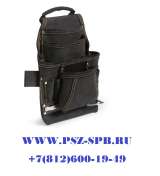 Сумка кожаная поясная без ремня, с 4 отделениями, премиум-серия «DEAD BULL»