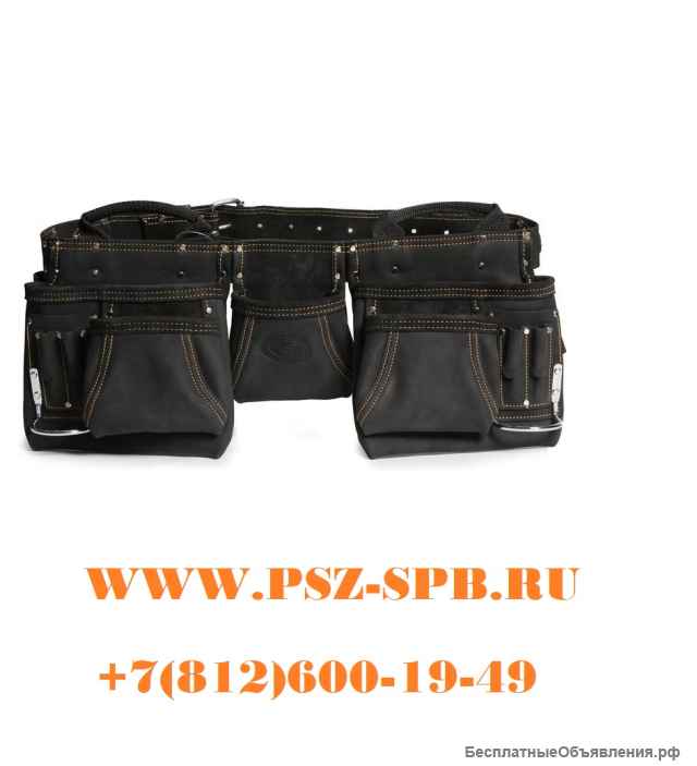 Сумка кожаная поясная без ремня, с 4 отделениями, премиум-серия «DEAD BULL»