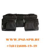 Сумка кожаная поясная без ремня, с 4 отделениями, премиум-серия «DEAD BULL»