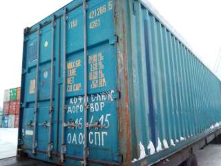 Контейнер 40 футов б/у морской стандарт
