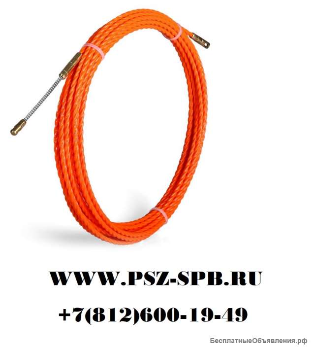 Протяжка из плетеного полиэстера со сменными наконечниками- PET-1-4.7