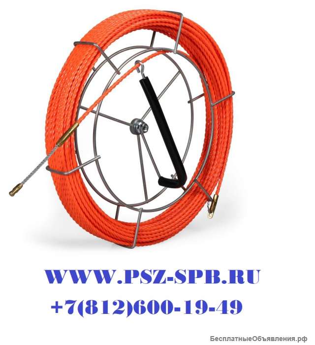 Протяжка из плетеного полиэстера со сменными наконечниками- PET-1-4.7