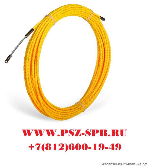 Протяжка из плетеного полиэстера со сменными наконечниками- PET-1-4.7