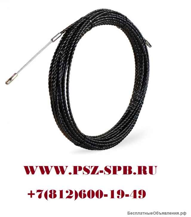 Протяжка из плетеного полиэстера со сменными наконечниками- PET-1-4.7