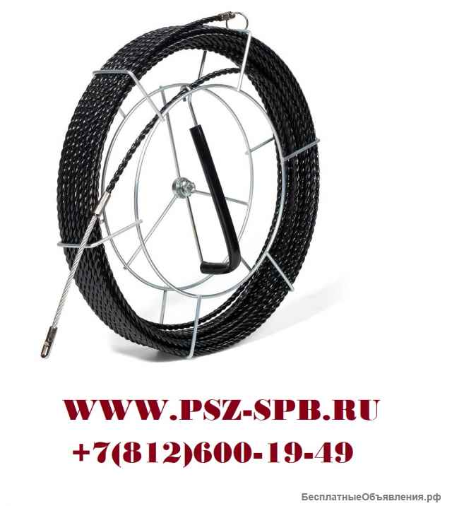 Протяжка из плетеного полиэстера со сменными наконечниками- PET-1-4.7