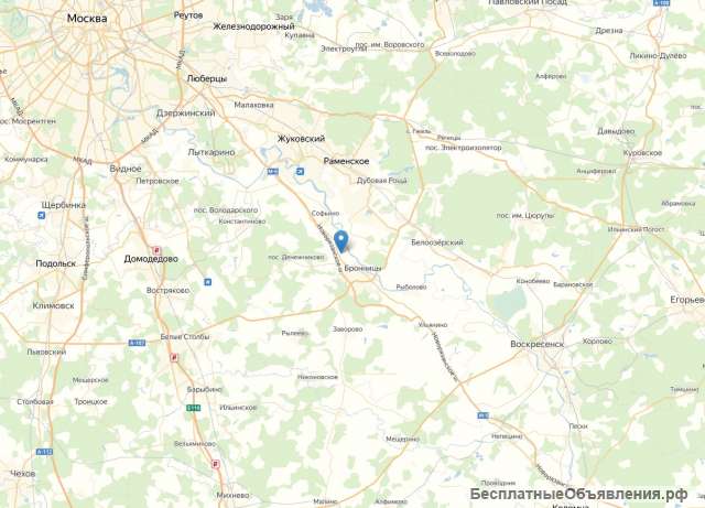 Земельный участок в Раменском р-не Московской обл.-11,75 сот