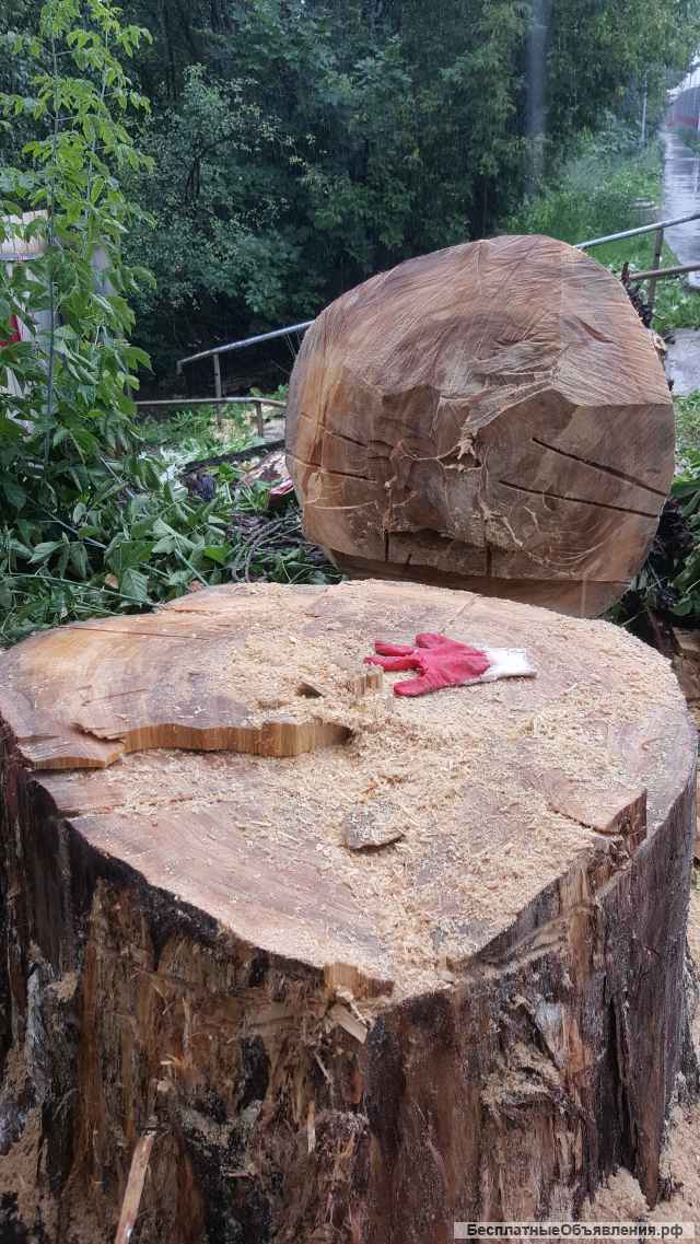 Удаление деревьев в Сходне, Подрезково, Новоподрезково, Истра, Солнечногорский район, Химки и т.д.