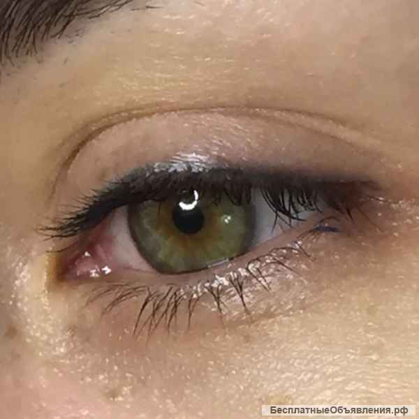 Углубленное обучение ПМ (Татуаж): Глаза - межресничка + классическая стрелка