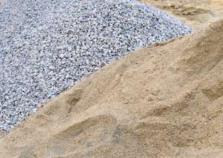 Доставка песка, земли, щебня