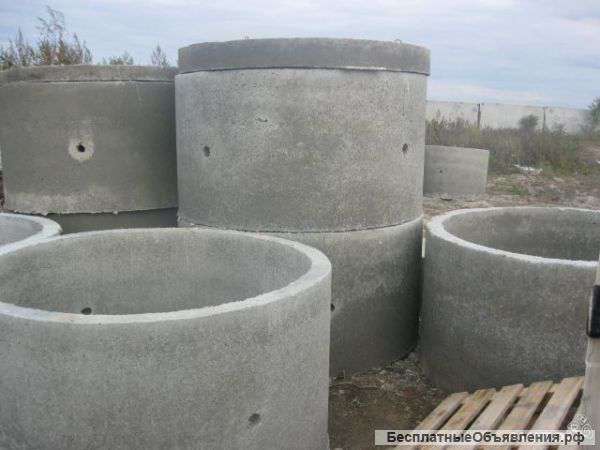Жби Кольца, Канализационные, Колодезные 1м, 1.5м,2м