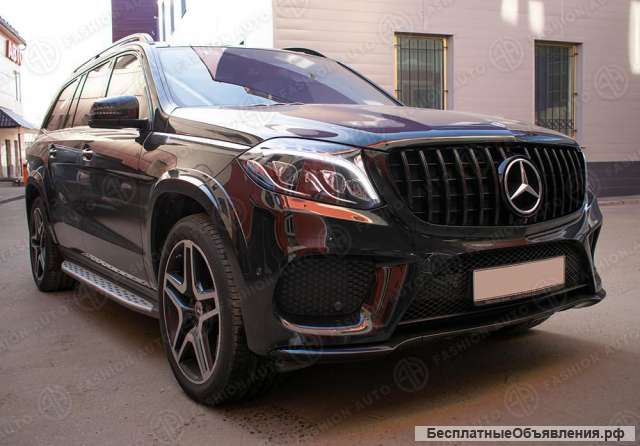 Mercedes gls 166 решетка радиатора тюнинг