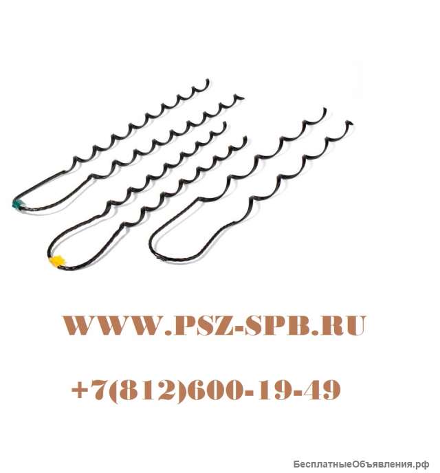Вязки спиральные в полимерной оболочке- ВС