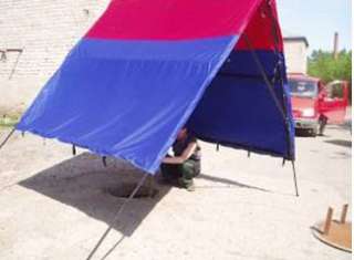 Палатка Трасса