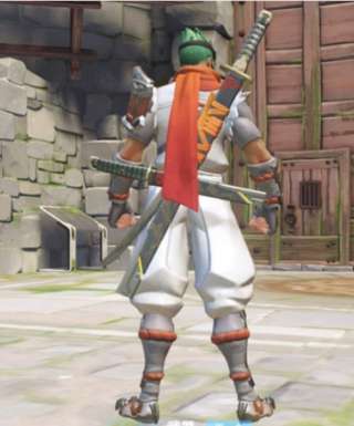 OVERWATCH l Косплей young fem Гэндзи